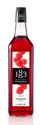Сироп 1883 Малина натуральная (Raspberry without coloring) 1L